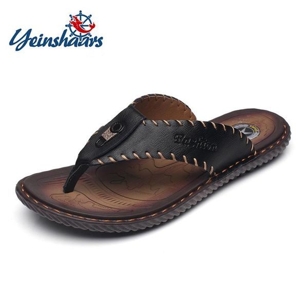slippers yeinshaars arrival summer men flip flops beach sandals non-slip male zapatos hombre casual shoes, Black
slippers yeinshaars arrival summer men flip flops beach sandals non-slip male zapatos hombre casual shoes, Black