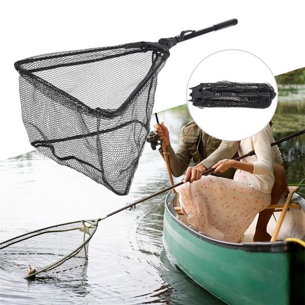 folding fish landing net portable collapsible triangular fishing net fish catching or releasing s/m
folding fish landing net portable collapsible triangular fishing net fish catching or releasing s/m