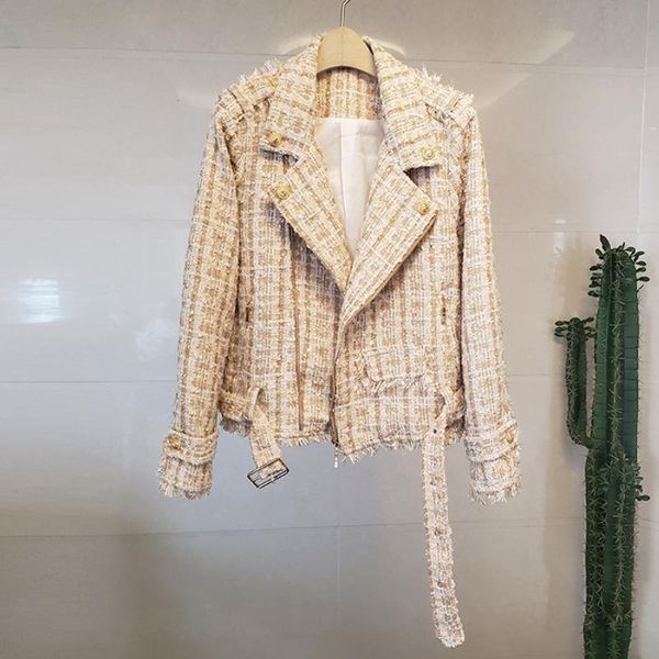 women's jackets tweed plaid jacket women vintage notched long sleeve cropped coat streetwear autumn slim outwear plus size k8823, Black;brown
women's jackets tweed plaid jacket women vintage notched long sleeve cropped coat streetwear autumn slim outwear plus size k8823, Black;brown