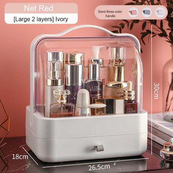 1pc makeup organizer built-in drawers plastic cosmetic storage box jewelry container make up case holder organizers box home
1pc makeup organizer built-in drawers plastic cosmetic storage box jewelry container make up case holder organizers box home