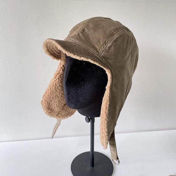 berets men women ear protection cap trapper bomber warm trooper flaps winter ski hat solid fluffy faux fur bonnet hats, Blue;gray
berets men women ear protection cap trapper bomber warm trooper flaps winter ski hat solid fluffy faux fur bonnet hats, Blue;gray