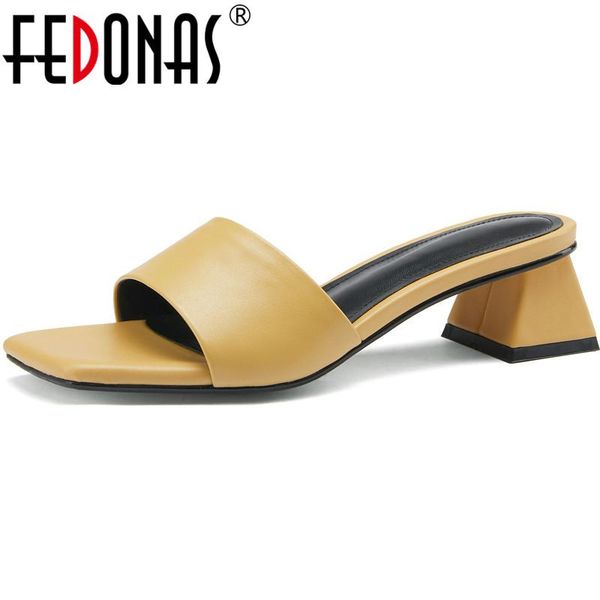 sandals fedonas 2021 summer walk at home for women genuine leather open toe thick heels pumps classic design casual basic shoes, Black
sandals fedonas 2021 summer walk at home for women genuine leather open toe thick heels pumps classic design casual basic shoes, Black