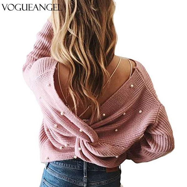 women's sweaters pearl beading v neck twist sweater sweet burgundy women pullovers knit jumper long sleeve casual solid pull femme, White;black
women's sweaters pearl beading v neck twist sweater sweet burgundy women pullovers knit jumper long sleeve casual solid pull femme, White;black