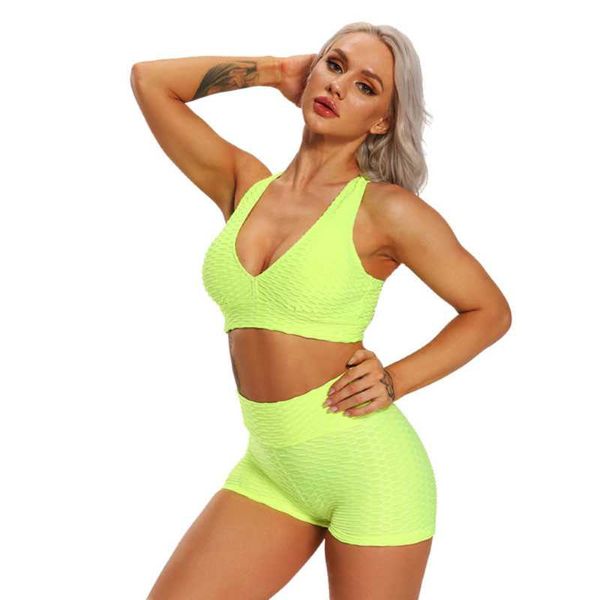 yoga outfit seamless sports suit push up bra bubble bushorts summer set two piece women breathable sportswear
yoga outfit seamless sports suit push up bra bubble bushorts summer set two piece women breathable sportswear