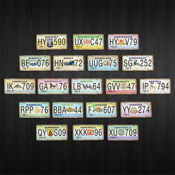 metal painting promotion car license plate retro tin sign home wall garage decor aluminum sheet poster for bar pub 15x30cm
metal painting promotion car license plate retro tin sign home wall garage decor aluminum sheet poster for bar pub 15x30cm