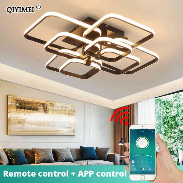 pendant lamps modern new led chandeliers for living room bedroom white coffee black color surface mounted round sqaure remote control 1nut
pendant lamps modern new led chandeliers for living room bedroom white coffee black color surface mounted round sqaure remote control 1nut