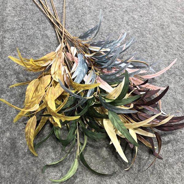 decorative flowers & wreaths 1pc willow leaves artificial silk flower branches wedding road guide layout decoration home indoor display
decorative flowers & wreaths 1pc willow leaves artificial silk flower branches wedding road guide layout decoration home indoor display