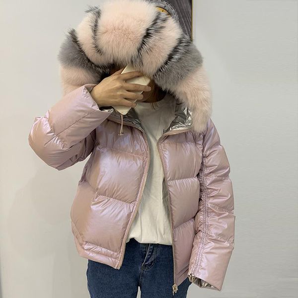 women's trench coats large natural fur winter jacket double sided waterproof coat women down parkas hooded white duck, Tan;black
women's trench coats large natural fur winter jacket double sided waterproof coat women down parkas hooded white duck, Tan;black