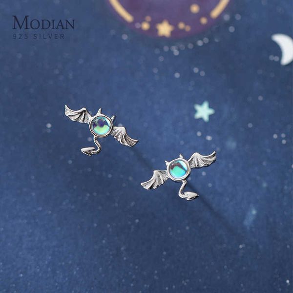 genuine 100% 925 sterling silver small devil rainbow opal cute stud earrings for women girl fine jewelry 210707, Golden;silver
genuine 100% 925 sterling silver small devil rainbow opal cute stud earrings for women girl fine jewelry 210707, Golden;silver