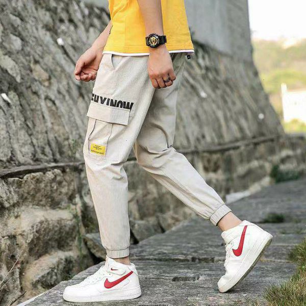 2021 new casual pants men ankle-length chic pockets bundle elastic waist large size teens harajuku all-match trendy 30s9 srlk, Black
2021 new casual pants men ankle-length chic pockets bundle elastic waist large size teens harajuku all-match trendy 30s9 srlk, Black