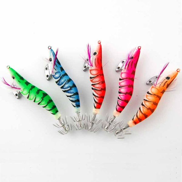 5pcs/lot multicolor squid hooks fishing lure ocs squid jigs fish lure 3.0 # for sea fishing
5pcs/lot multicolor squid hooks fishing lure ocs squid jigs fish lure 3.0 # for sea fishing