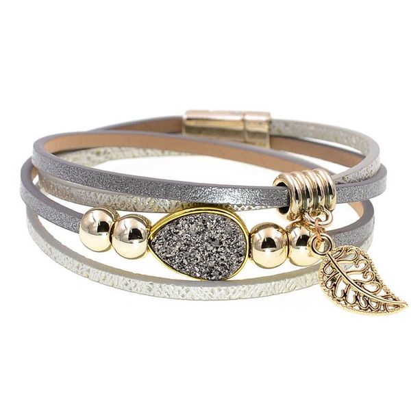 tennis women bracelet bohemian leather bracelets beaded leaf water drop wrap for jewelry wholesale, Golden;silver
tennis women bracelet bohemian leather bracelets beaded leaf water drop wrap for jewelry wholesale, Golden;silver