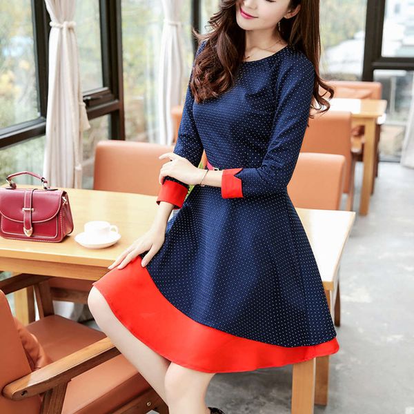 wave new korean fashion 1707 point women's spring drs parent child taobao, Blue
wave new korean fashion 1707 point women's spring drs parent child taobao, Blue