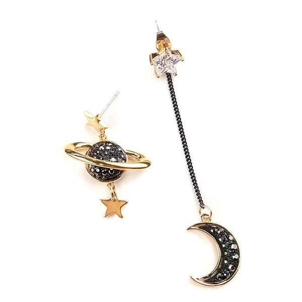 dangle & chandelier style korean edition earrings asymmetrical star moon zircon long wholesale, Silver
dangle & chandelier style korean edition earrings asymmetrical star moon zircon long wholesale, Silver