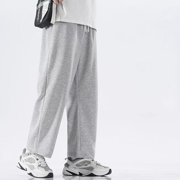 running pants straight streetwear trousers men autumn gray black loose sport male casual solid color man gym street style, Black;blue
running pants straight streetwear trousers men autumn gray black loose sport male casual solid color man gym street style, Black;blue