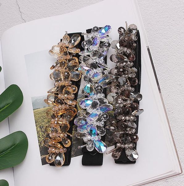 belts women's runway fashion diamonds beaded elastic cummerbunds female dress corsets waistband decoration wide belt tb1854, Black;brown
belts women's runway fashion diamonds beaded elastic cummerbunds female dress corsets waistband decoration wide belt tb1854, Black;brown