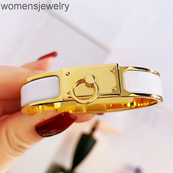 brand jewelry designer enamel bracelet h hasp 18k gold titanium steel belt christmas party fashion womens love charms luxury cuff bangles, Black
brand jewelry designer enamel bracelet h hasp 18k gold titanium steel belt christmas party fashion womens love charms luxury cuff bangles, Black
