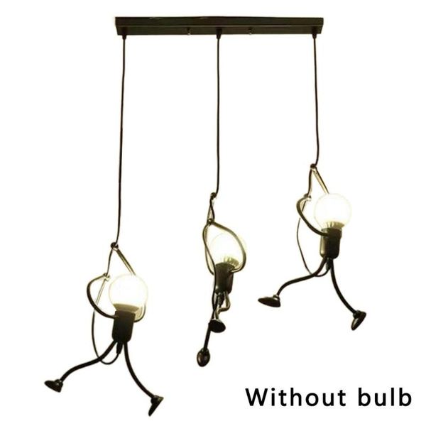 lamp holders & bases iron little man chandelier cartoon doll swing villain led ceiling home living room decoration
lamp holders & bases iron little man chandelier cartoon doll swing villain led ceiling home living room decoration