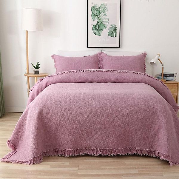 comforters & sets chausub bedspread on the bed solid quilts 3pcs sand washing soft blanket for cover pillowcase queen size summer coverlets
comforters & sets chausub bedspread on the bed solid quilts 3pcs sand washing soft blanket for cover pillowcase queen size summer coverlets