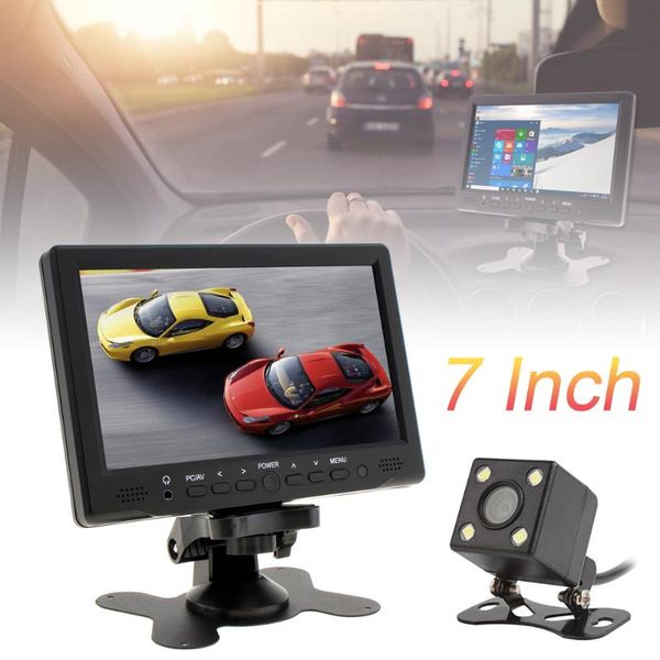 car video 7 inch 800 x 480 tft lcd screen monitor support av / vga hdmi + 420 tv lines night vision rear view camera
car video 7 inch 800 x 480 tft lcd screen monitor support av / vga hdmi + 420 tv lines night vision rear view camera