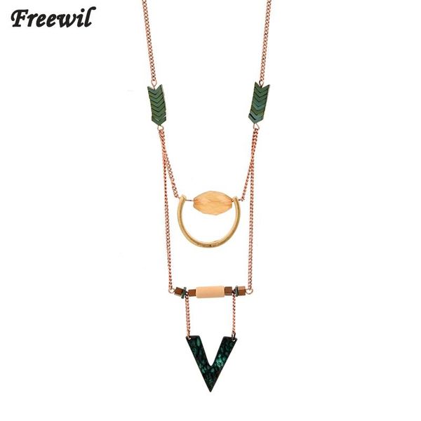 pendant necklaces multilayer triangle ethnic jewelry vintage rose gold alloy layered necklace women collier sne160262, Silver
pendant necklaces multilayer triangle ethnic jewelry vintage rose gold alloy layered necklace women collier sne160262, Silver