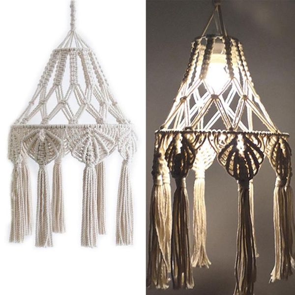 decorative objects & figurines hand-knitted lampshade hanging lamp decoration light cover decor living room wedding tassel tapestry
decorative objects & figurines hand-knitted lampshade hanging lamp decoration light cover decor living room wedding tassel tapestry
