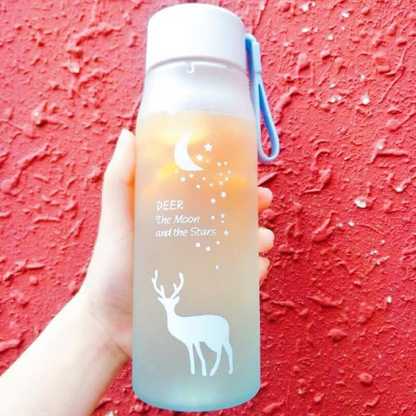 storage bottles & jars 560ml fantasy elk water frosted space cup outdoor portable juice milk plastic bottle with silicone rope
storage bottles & jars 560ml fantasy elk water frosted space cup outdoor portable juice milk plastic bottle with silicone rope