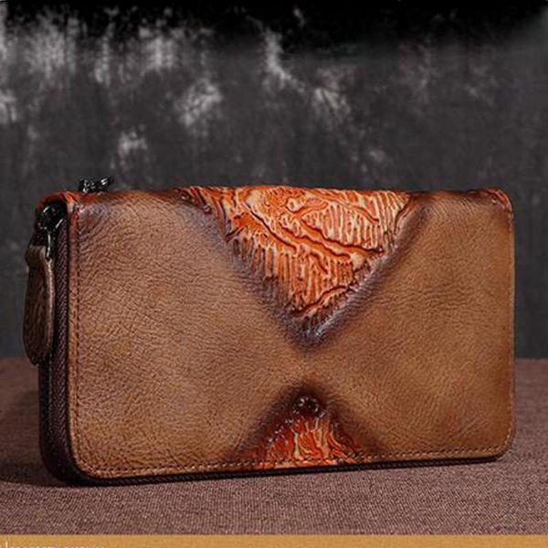 wallets vintage female wrist purse clutch bags multi-cards handy bag women genuine leather embossed long zipper wallet, Red;black
wallets vintage female wrist purse clutch bags multi-cards handy bag women genuine leather embossed long zipper wallet, Red;black