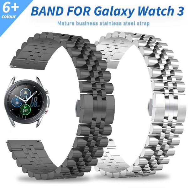 watch bands metal wrist strap for samsung galaxy 3 41mm 45mm watch3 stainless steel strapw watchband bracelet, Black;brown
watch bands metal wrist strap for samsung galaxy 3 41mm 45mm watch3 stainless steel strapw watchband bracelet, Black;brown
