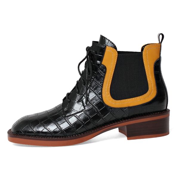 2021 autumn winter martin boots women boots zipper thick heels ankle boots lace up round toe shoes lady ankle for women, Black
2021 autumn winter martin boots women boots zipper thick heels ankle boots lace up round toe shoes lady ankle for women, Black