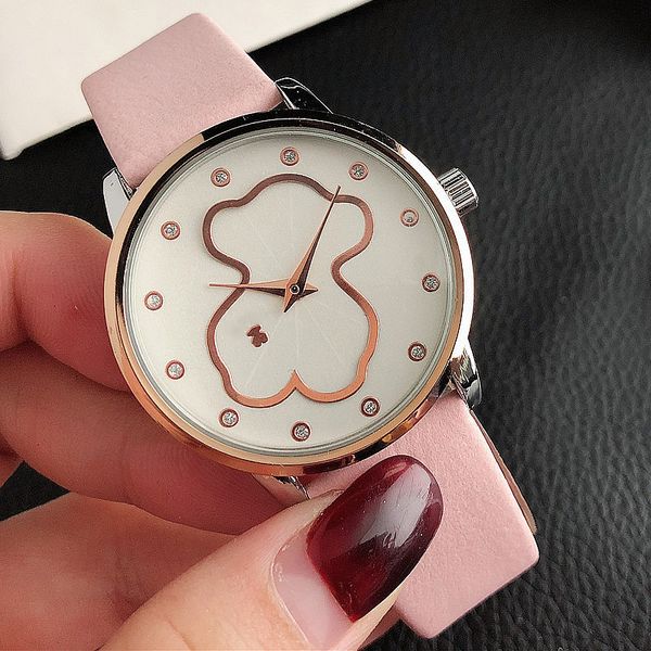 brand new exquisite gem bear watch waterproof 10m spanish style zircon watch