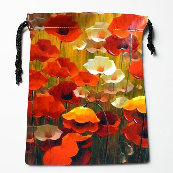 storage bags custom poppy flower drawstring wedding party christmas gift pouches packing 18x22cm satin fabric bag 12.2
storage bags custom poppy flower drawstring wedding party christmas gift pouches packing 18x22cm satin fabric bag 12.2