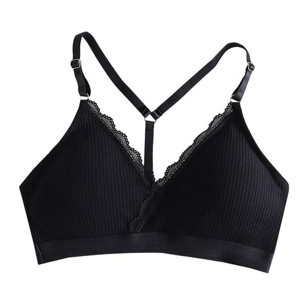 bras women underwear cotton beautiful suspenders back tube no steel ring sports wrapped chest student girls gathered thin bra, Red;black
bras women underwear cotton beautiful suspenders back tube no steel ring sports wrapped chest student girls gathered thin bra, Red;black