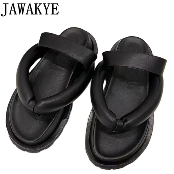 slippers genuine leather flip flops women sandals slip on platform mules ladies shoes open toe casual beach female summer, Black
slippers genuine leather flip flops women sandals slip on platform mules ladies shoes open toe casual beach female summer, Black