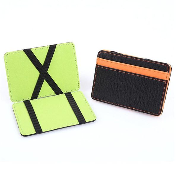 card holders ultra thin pu leather women men small magic wallets female male slim mini credit bank id holder money cash pouch cases, Brown;gray
card holders ultra thin pu leather women men small magic wallets female male slim mini credit bank id holder money cash pouch cases, Brown;gray