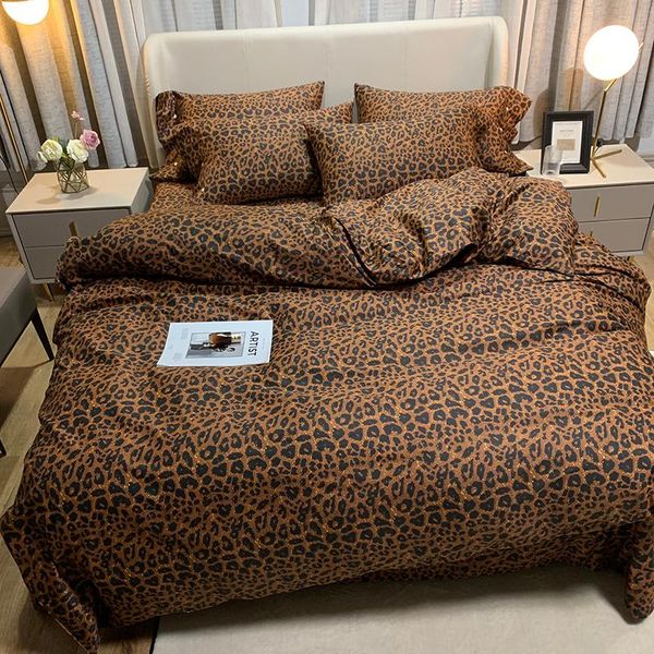 bedding sets luxury 600tc egyptian cotton fashion leopard set full king duvet cover flat/fitted sheet pillowcases home textiles
bedding sets luxury 600tc egyptian cotton fashion leopard set full king duvet cover flat/fitted sheet pillowcases home textiles