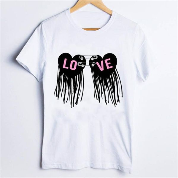 tees print casual cartoon love women t shirt funny 90s fashion clothes lady female, White
tees print casual cartoon love women t shirt funny 90s fashion clothes lady female, White