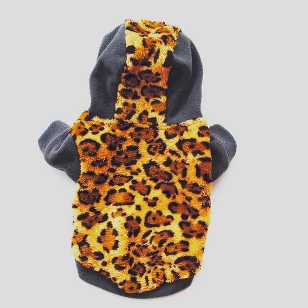 fashion leopard dog clothes thread edging autumn winter hooded coral fleece warm fleece teddy two-legged clothing print boy ropa
fashion leopard dog clothes thread edging autumn winter hooded coral fleece warm fleece teddy two-legged clothing print boy ropa