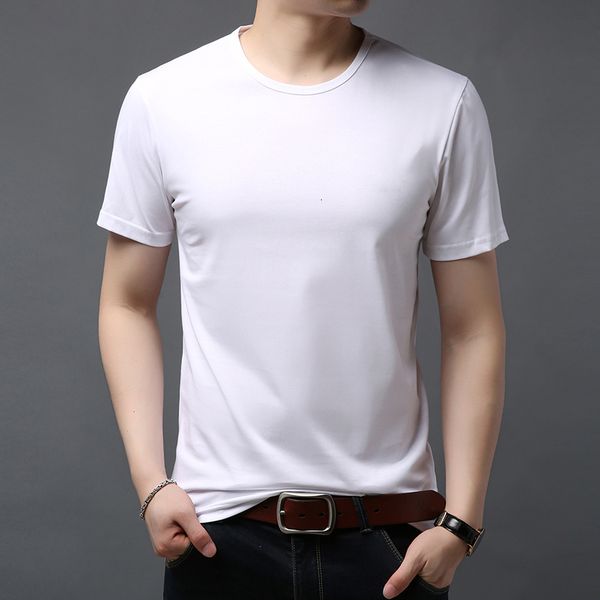 2021 new summer short o-neck cotton casual tshirt men solid color tees classic streetwear black white male t shirt zzj1, White;black
2021 new summer short o-neck cotton casual tshirt men solid color tees classic streetwear black white male t shirt zzj1, White;black