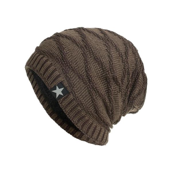 outdoor hats men's winter knitted beanie hat warm plus velvet thicken hedging cap skullies wool bone caps sports hiking, Black;white
outdoor hats men's winter knitted beanie hat warm plus velvet thicken hedging cap skullies wool bone caps sports hiking, Black;white