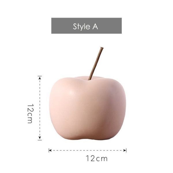 modern style home decor ceramic apple figurines creative arts & crafts home decoration accessories sweet ornaments for wedding c0220
modern style home decor ceramic apple figurines creative arts & crafts home decoration accessories sweet ornaments for wedding c0220