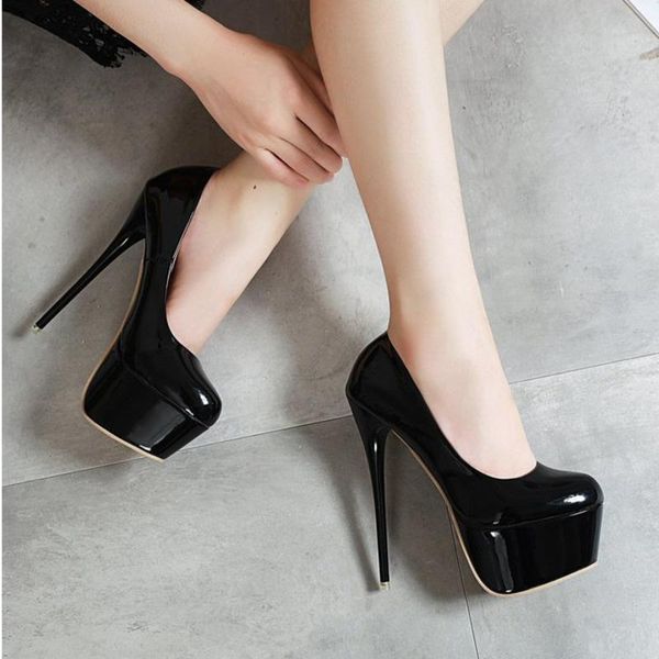 dress shoes women mary jane fashion pumps super high heel patent leather slip-on waterproof shallow ladies platform, Black
dress shoes women mary jane fashion pumps super high heel patent leather slip-on waterproof shallow ladies platform, Black