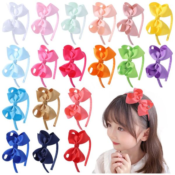 20colors solid ribbon bowknot headbands hairbands for girl handmade hair hoop headwear kids hair accessories hair bands, Slivery;white
20colors solid ribbon bowknot headbands hairbands for girl handmade hair hoop headwear kids hair accessories hair bands, Slivery;white