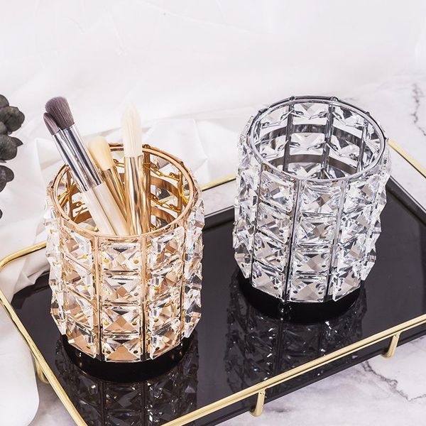 storage baskets fashion women makeup brush bucket cosmetic crystal box collector pencil vase holder
storage baskets fashion women makeup brush bucket cosmetic crystal box collector pencil vase holder
