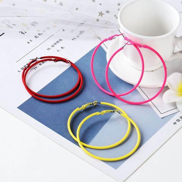 hoop & huggie earrings for women classic round candy color circle ladies simple earring jewelry accessories punk broncos, Golden;silver
hoop & huggie earrings for women classic round candy color circle ladies simple earring jewelry accessories punk broncos, Golden;silver