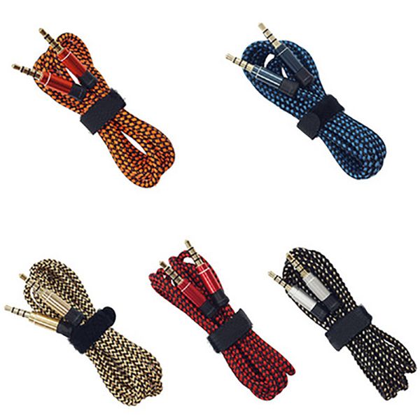 braided weave aux audio cable 5ft 1.5m 3.5mm male stereo audio extendtion cables for cell phones mp3 speaker tablet
braided weave aux audio cable 5ft 1.5m 3.5mm male stereo audio extendtion cables for cell phones mp3 speaker tablet