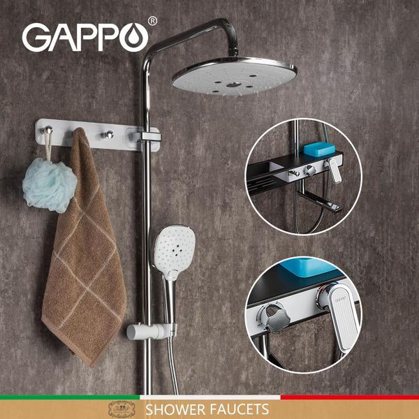 gappo shower faucet rain shower system bathroom sets chrome waterfall faucet ducha de chuveiro
gappo shower faucet rain shower system bathroom sets chrome waterfall faucet ducha de chuveiro