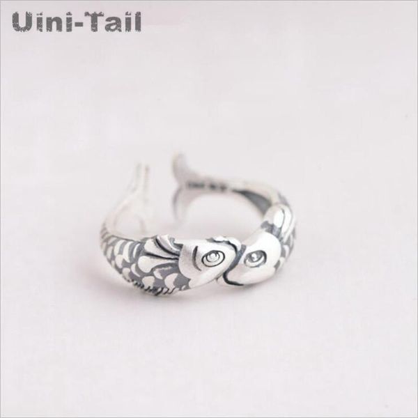 cluster rings vintage thai silver jewelry925 fashion small goldfish pisces opening ring elegant female jewelry high qualit, Golden;silver
cluster rings vintage thai silver jewelry925 fashion small goldfish pisces opening ring elegant female jewelry high qualit, Golden;silver