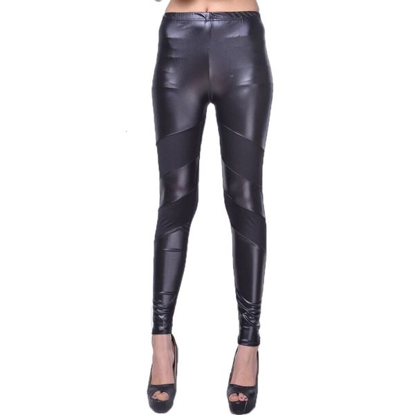 fashion large size high elastic tight thin breathable milk silk splicing black men's leather pants
fashion large size high elastic tight thin breathable milk silk splicing black men's leather pants