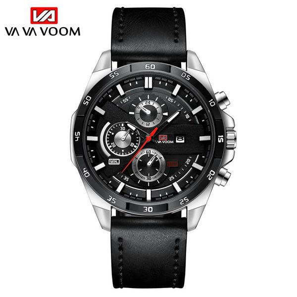 wristwatches luxury watches men quartz business wristwatch waterproof analog clock date leather band casual sport watch relogio masculino, Slivery;brown
wristwatches luxury watches men quartz business wristwatch waterproof analog clock date leather band casual sport watch relogio masculino, Slivery;brown